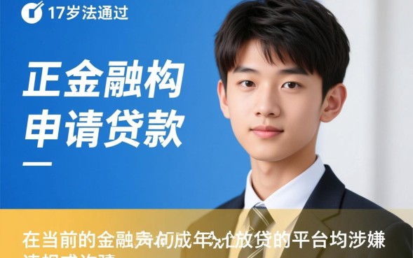 未满十八岁怎么申请网贷通过率高