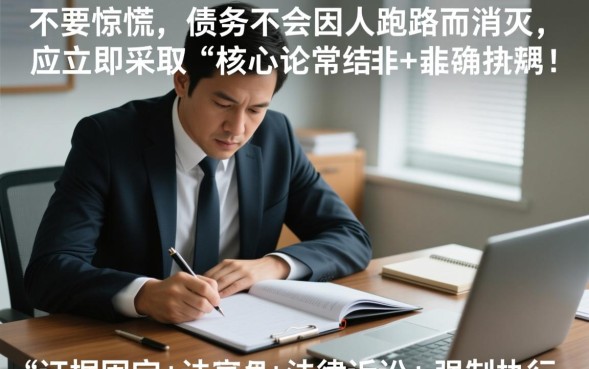 欠钱不还人跑了怎么起诉