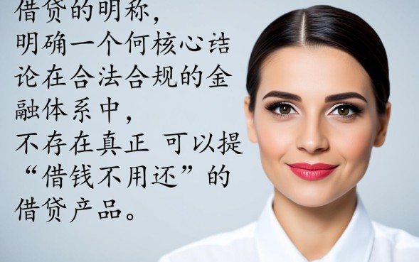 现在真的有不用还的贷款平台吗