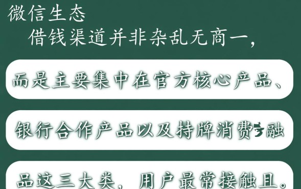 微信上哪个借钱平台利息低