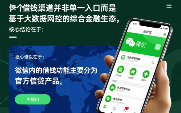 微信借钱怎么申请容易下款