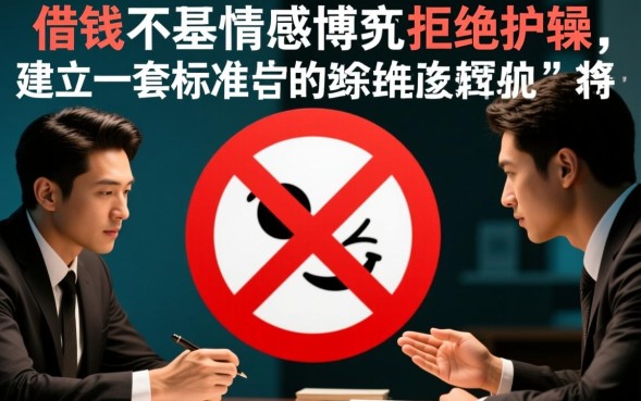 朋友借钱不借怎么说不伤感情