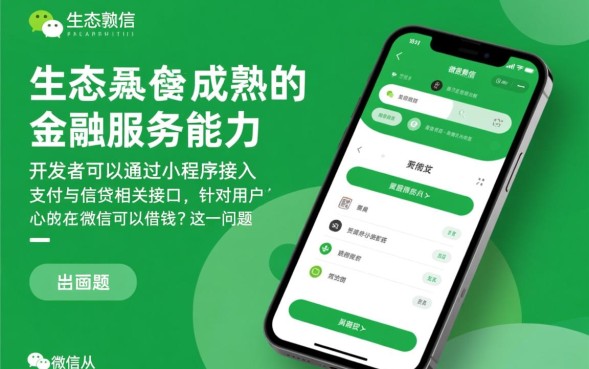 微信借钱怎么申请额度多少