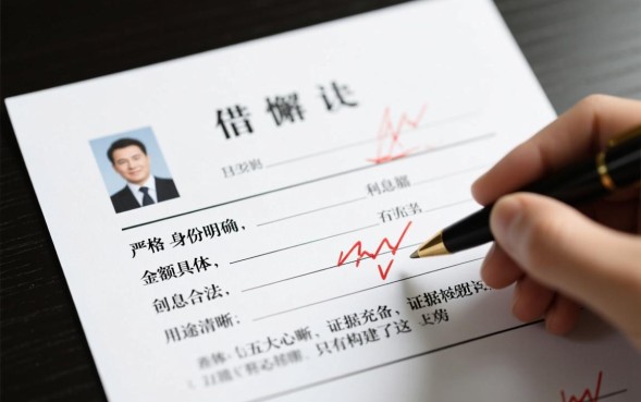 借钱借条怎么写才具有法律效力