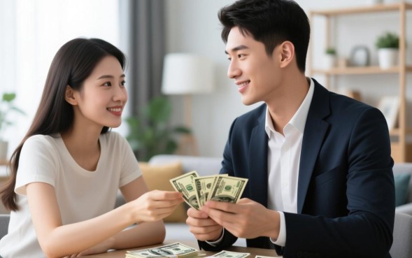 男朋友找女朋友借钱正常吗