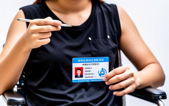 残疾证无息贷款20万怎么申请