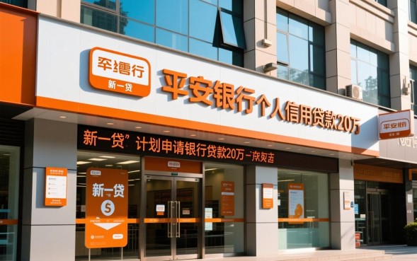 平安银行贷款20万利息多少