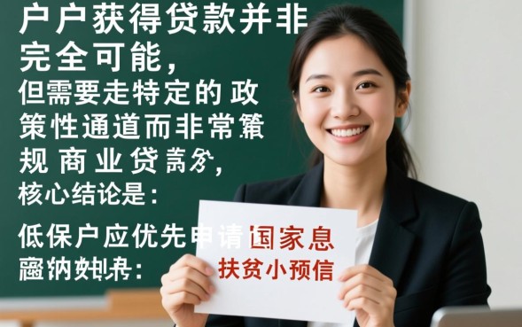 低保户怎么申请扶贫小额贷款