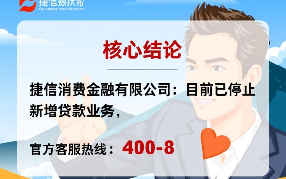 捷信公司贷款电话是多少