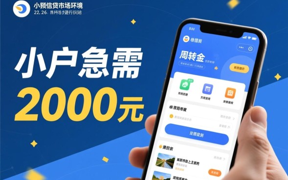 小额贷款2000元怎么申请