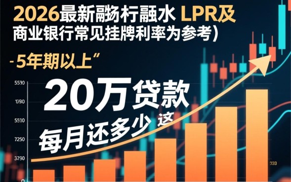 20万贷款10年每月还多少