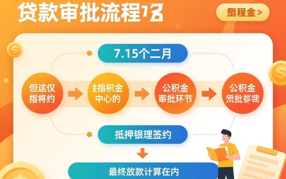 公积金贷款审批一般需要几天
