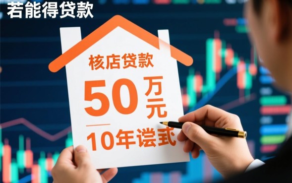 50万贷款10年利息多少