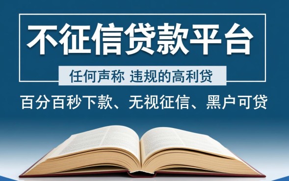 有没有不看征信的贷款平台
