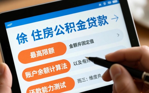 徐州公积金贷款额度是多少