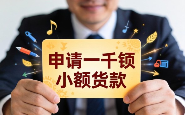 一千块小额贷款怎么申请