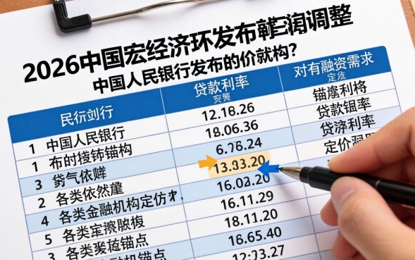 2026年央行贷款利率是多少