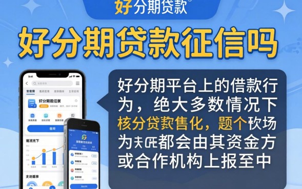 好分期贷款上征信吗