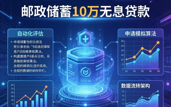 邮政储蓄10万无息贷款怎么申请