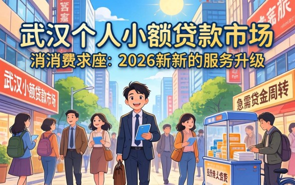 武汉个人小额贷款怎么申请