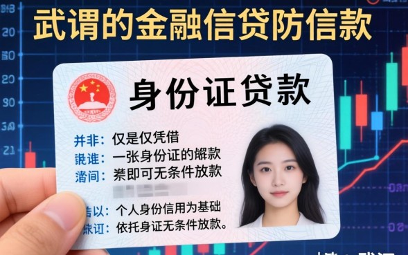 武汉身份证贷款怎么办理