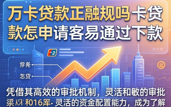 万卡贷款怎么申请容易通过下款