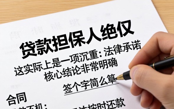 贷款担保人有什么风险