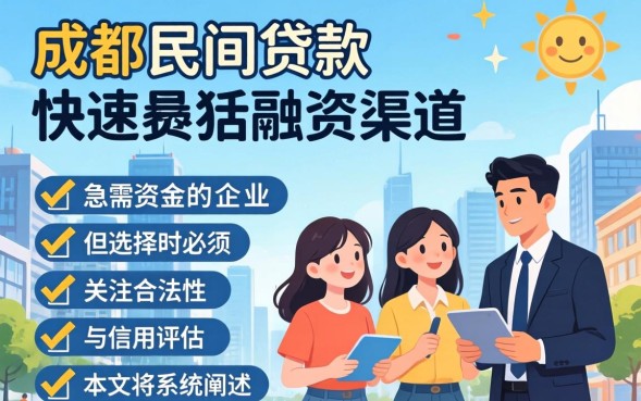 成都民间贷款公司哪家好