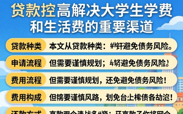 2026助学贷款申请条件及流程