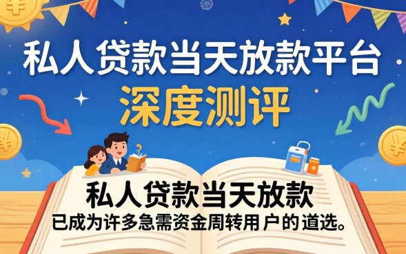 私人贷款当天放款是真的吗