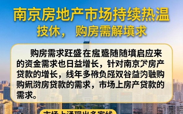 南京房产贷款需要什么条件