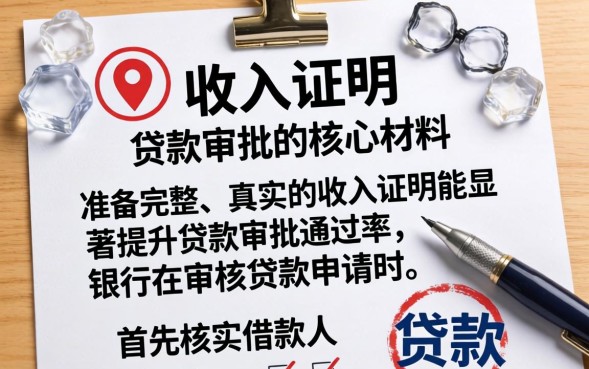 贷款收入证明模板在哪下载