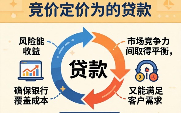 银行贷款定价怎么计算