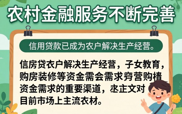 农村信用贷款需要什么条件