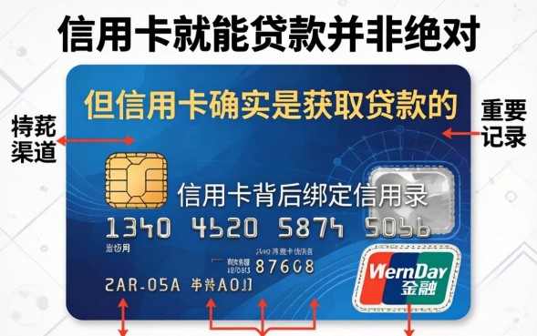 有信用卡就能贷款吗